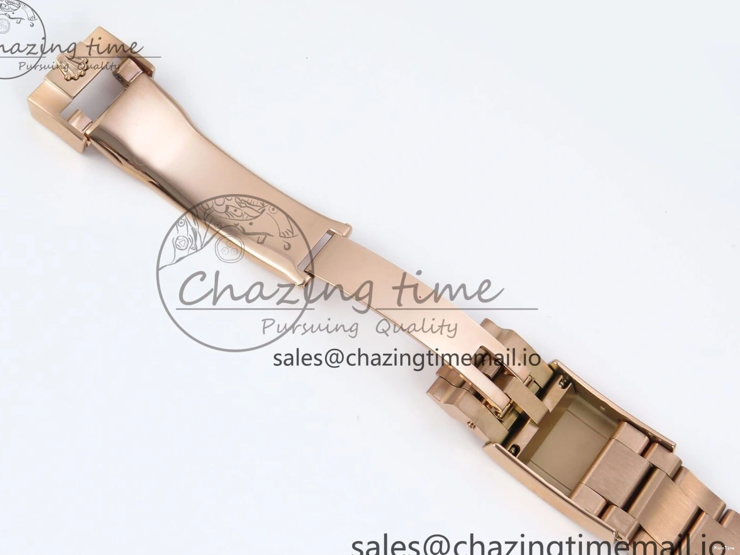 MiroTime 0215 EyeCatching Daytona 126505 QF 1:1 Best Edition Black RG Diamonds Dial on RG Braclet SH4131 V 715